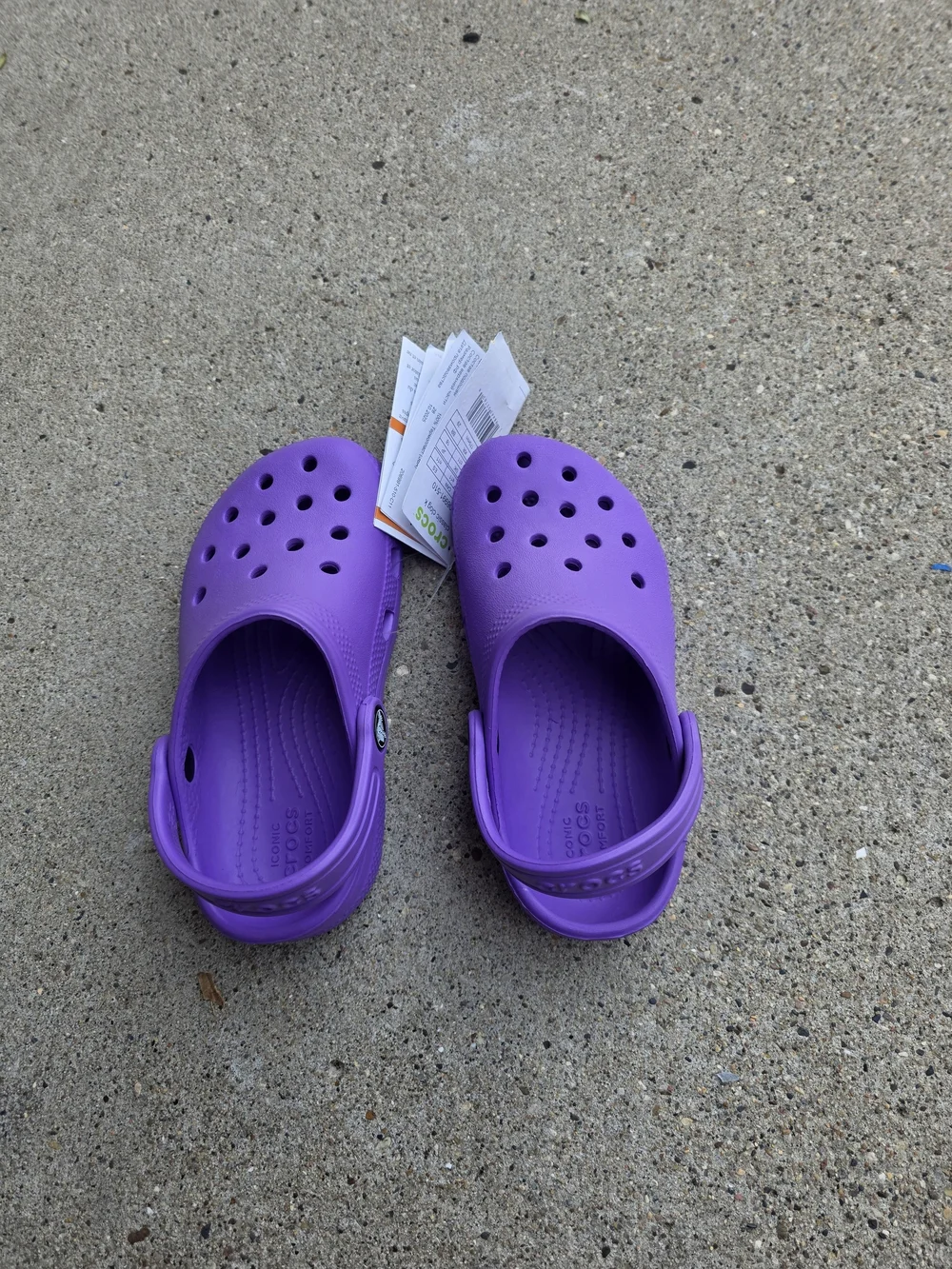 Crocs Kids Classic Clog - Purple C11